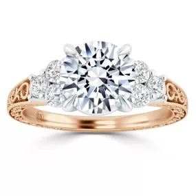 Elizabeth - 18ct Rose Gold - Round