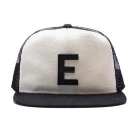 Essentials Trucker Hat - Chrome White