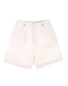 Vintage cotton high waist shorts - M